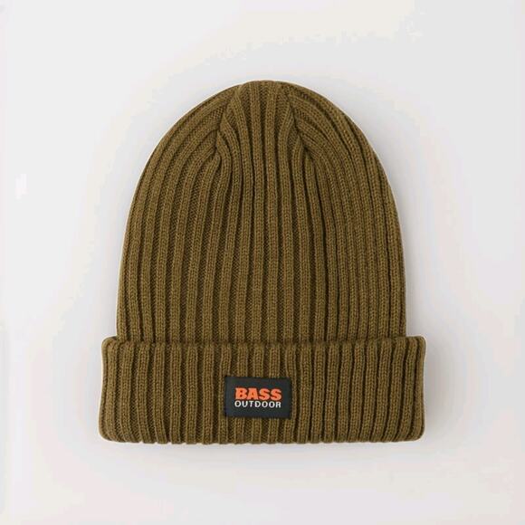 BASS OUTDOOR Military Green‎ Women's 1SZ Gauge Knit Hat - Picture 1 of 2